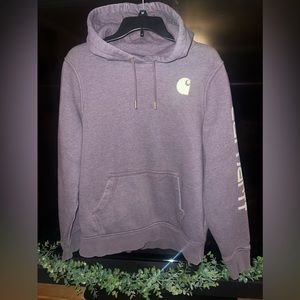 Woman’s Carhartt hoodie purple mauve Medium